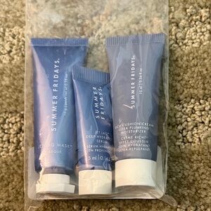 Summer Fridays Skincare Set - Mini Travel Size - see description
